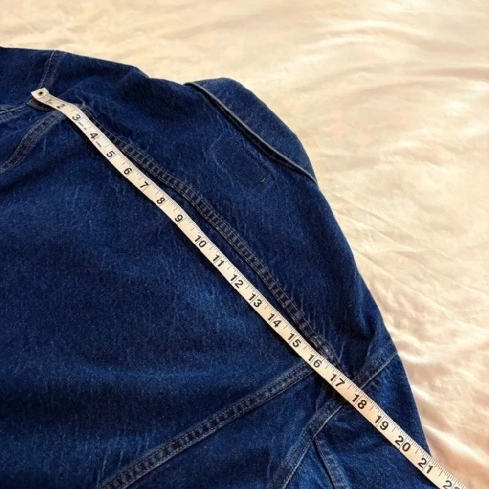 Vintage 1986 Levis 71506-0216‎ Denim Trucker Jacket 46L Made in USA Dark Wash - Picture 9 of 10